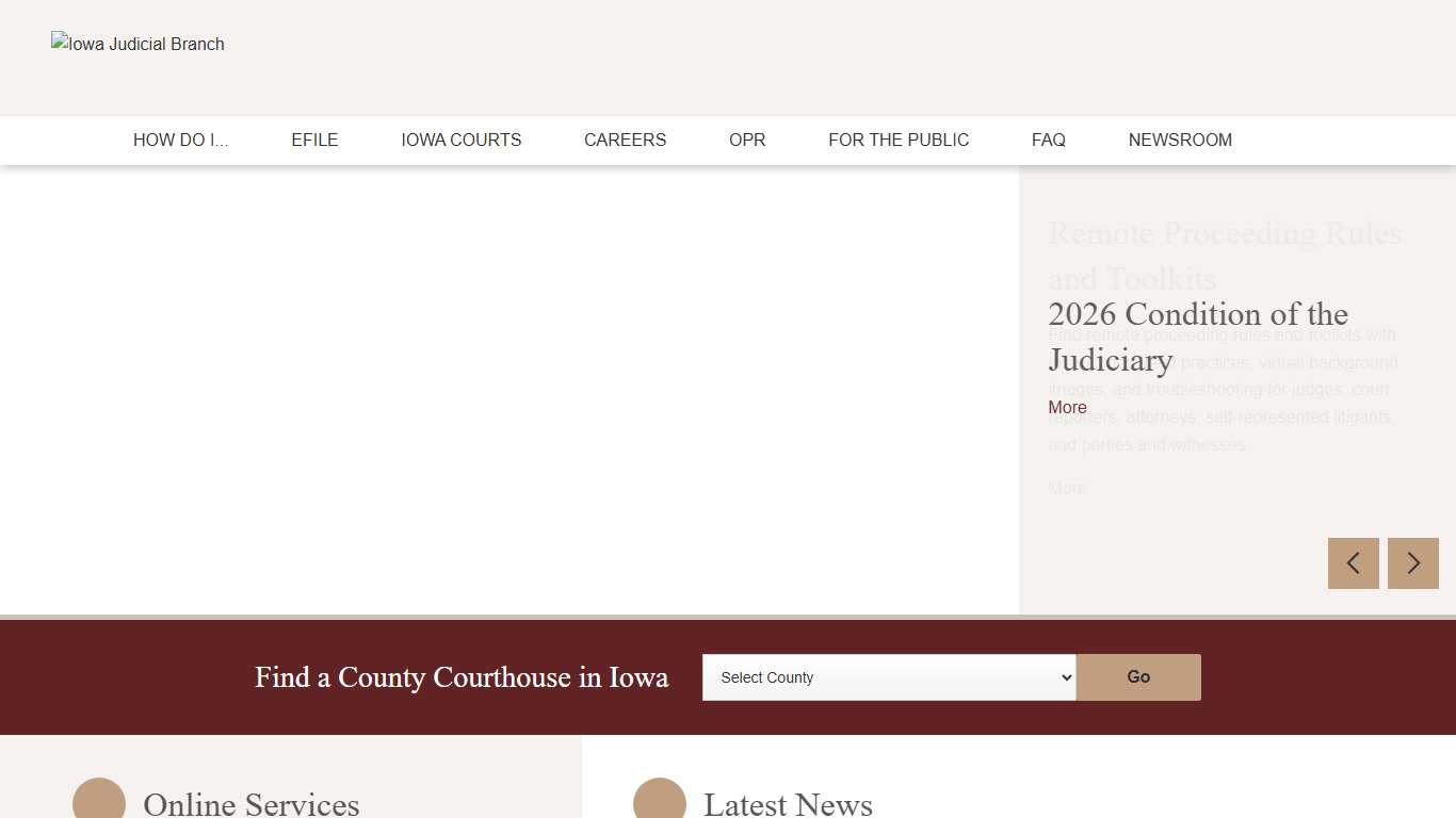 Administering Justice Under Law Equally To All Persons Iowa Judicial Branch